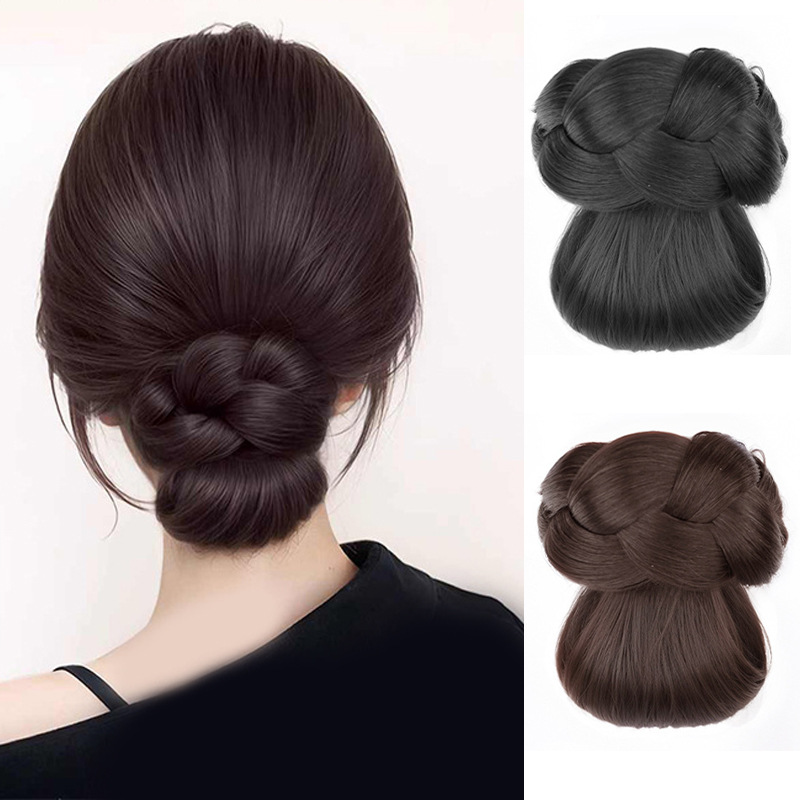 Claw Clip Messy Bun Hair Piece - Accesorios para el cabello sintético, peinado