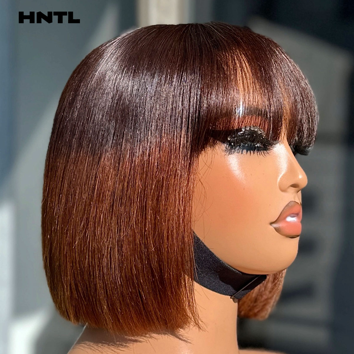 Pre Parted 13X4 Lace Front Bob Wig - Peluca Bob con flequillo Wear and