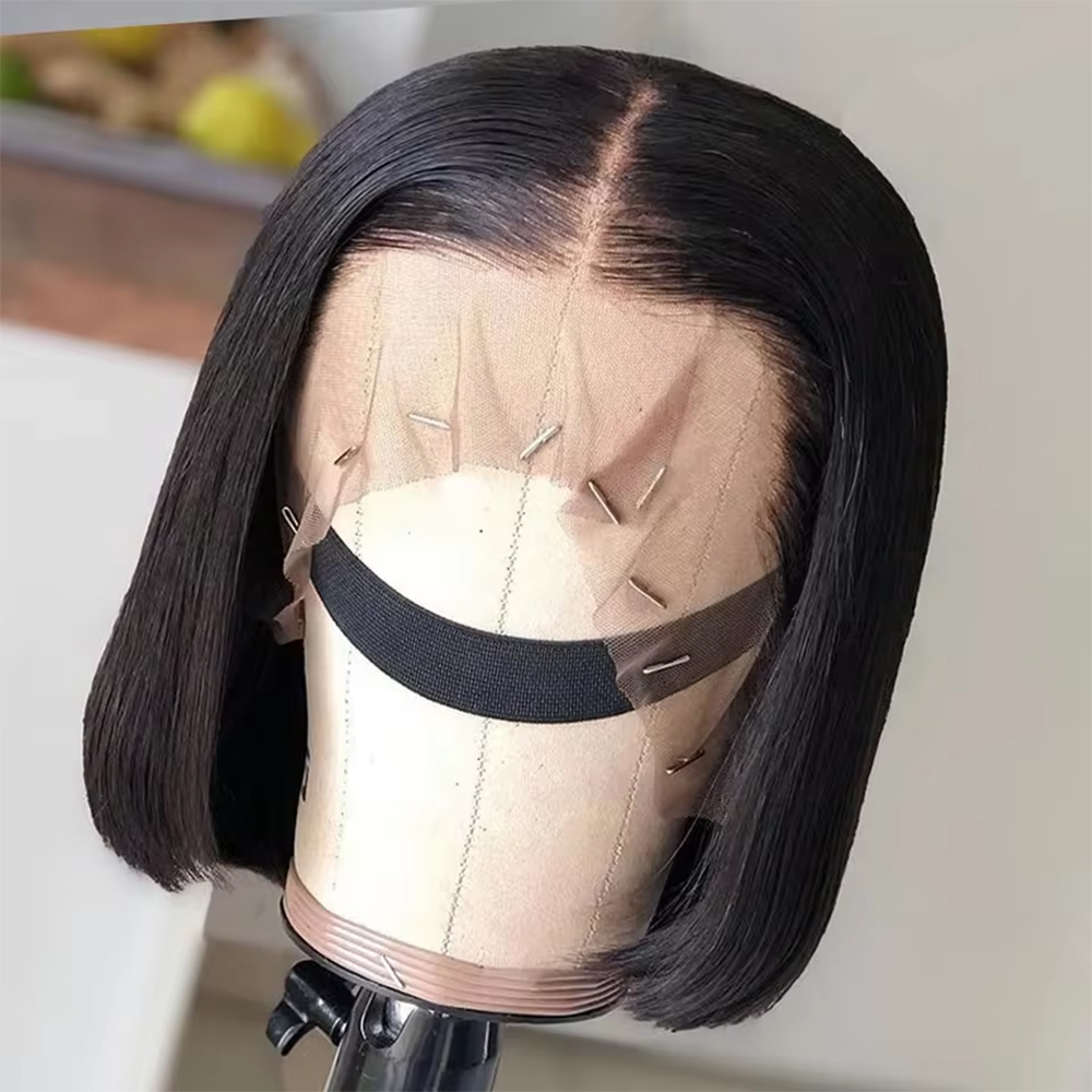 Glueless Wear And Go Human Hair Wig - Peluca frontal de cabello humano virgen
