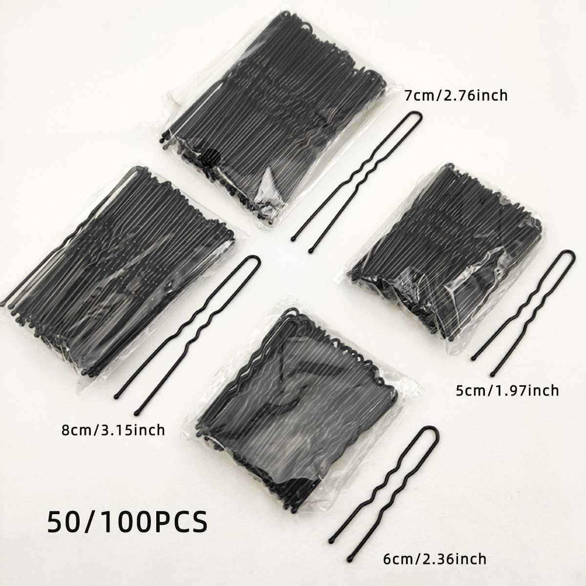 Hair Bundles - 50/100 Uds. De pelo ondulado en