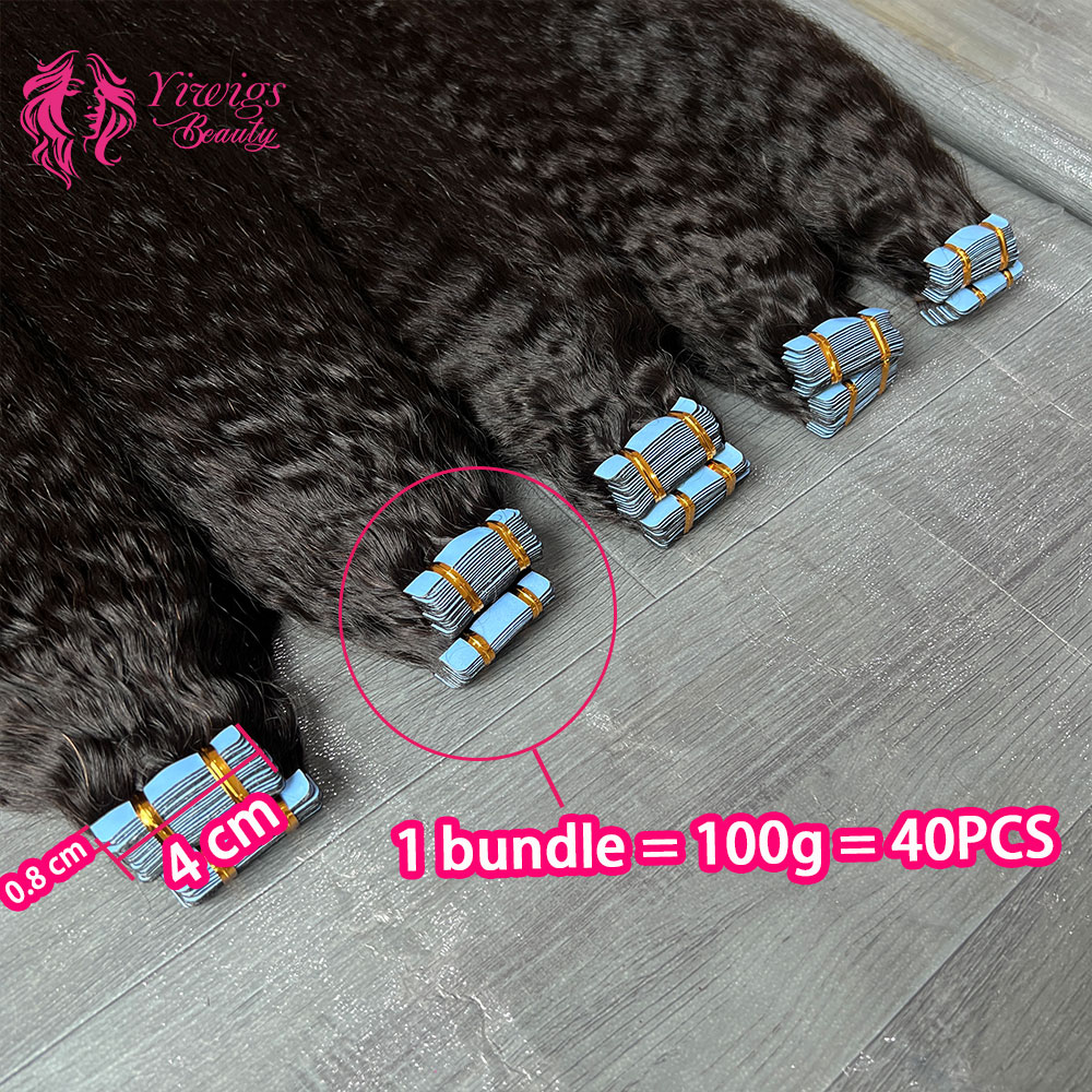Invisible Tape In Extensions Real Hair - Extensiones de cabello con cinta adhesiva,
