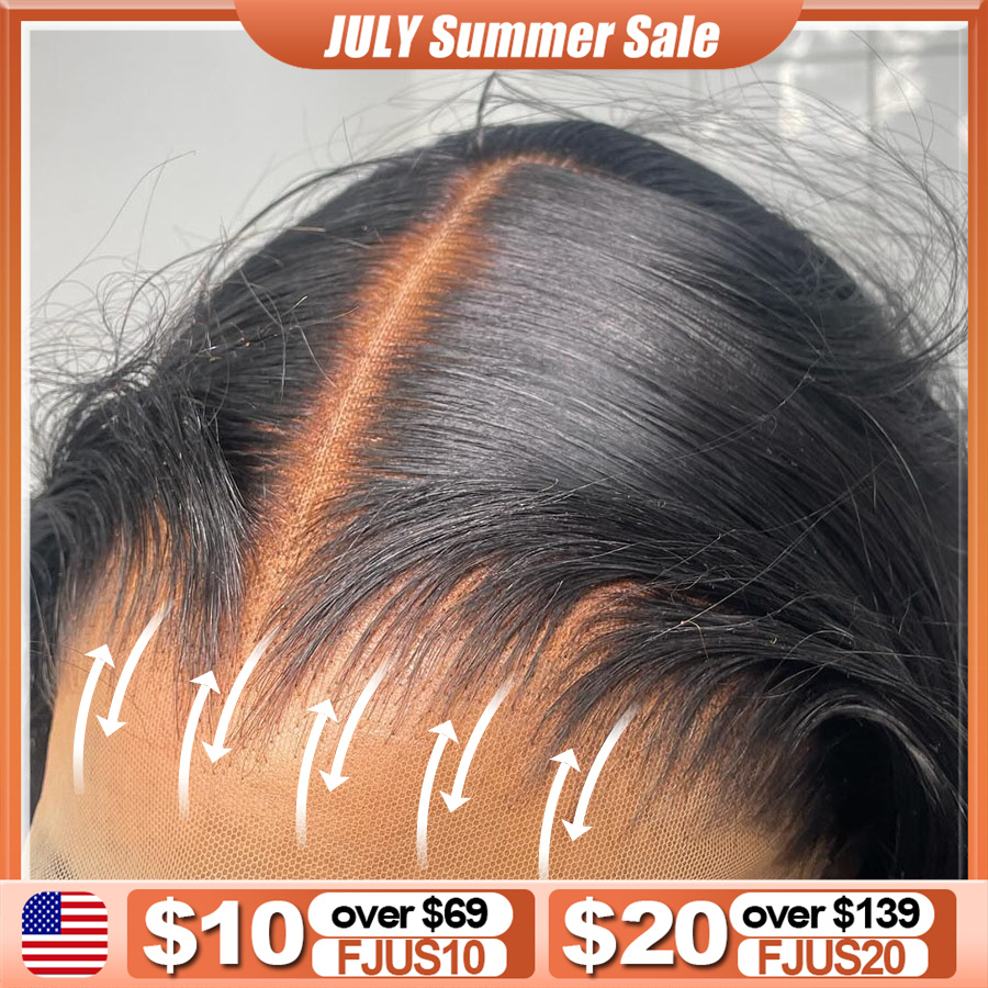 Hd Lace Frontal Wig Human Hair Pre Plucked - BEEOS Ultra Fitted 13X6 HD, peluca