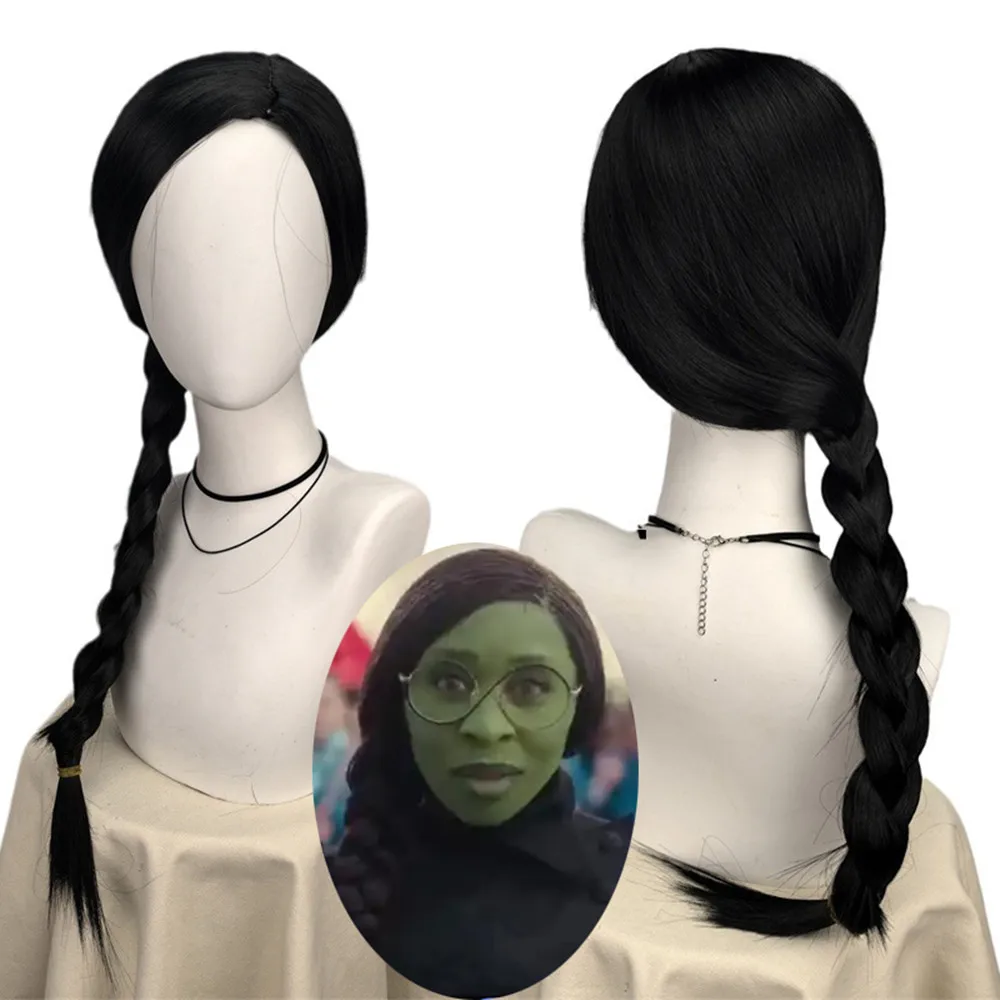 Synthetic Braided Wigs For Black Women - Pelucas Wicked Elphaba para mujeres y