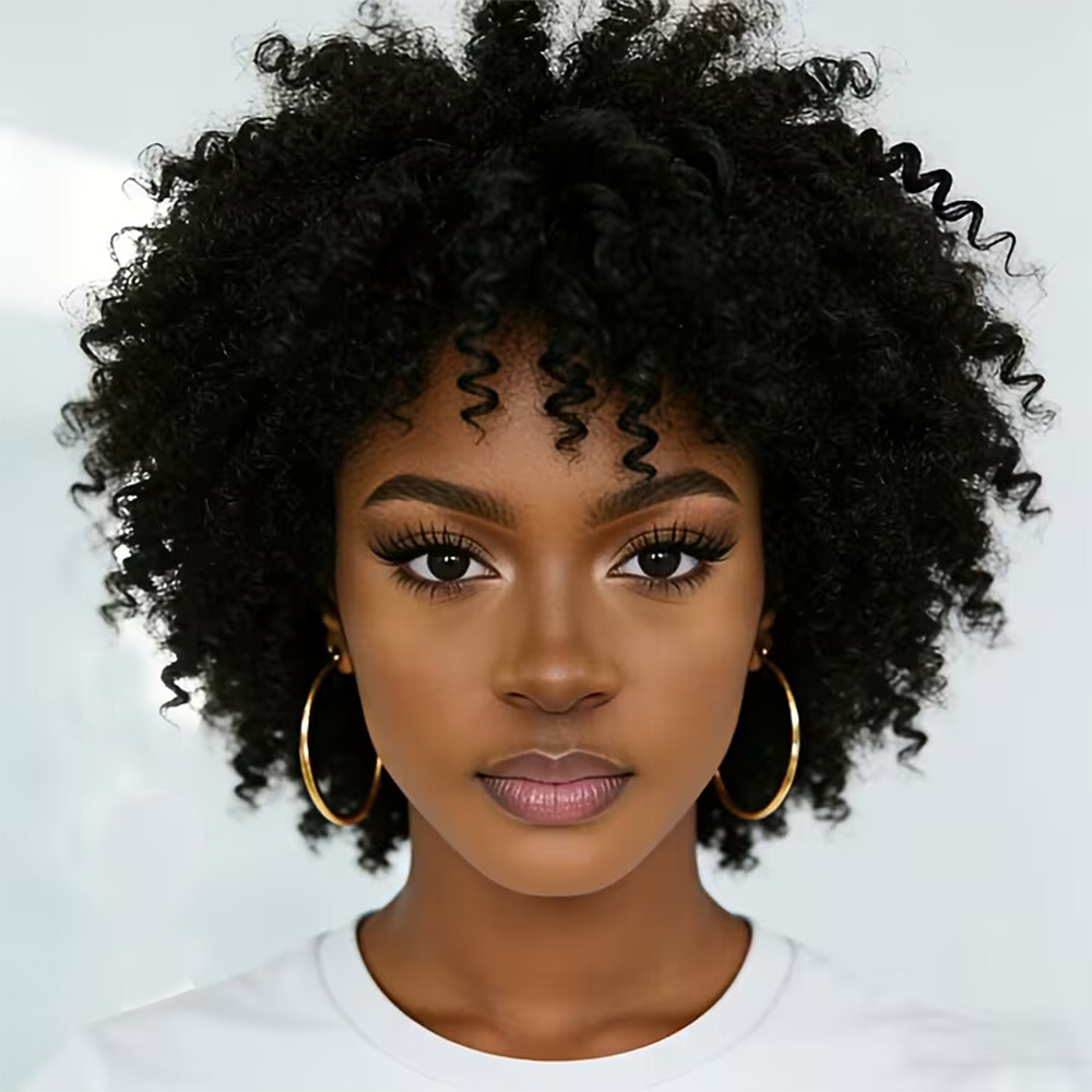 Short Pixie Cut Wig Human Hair Cheap - Pelucas de cabello humano estilo bob,