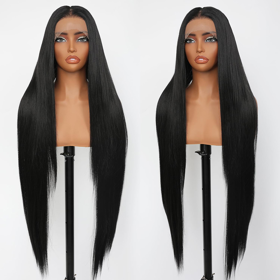Human Hair Wigs - Pelucas de Cabello Humano Liso con