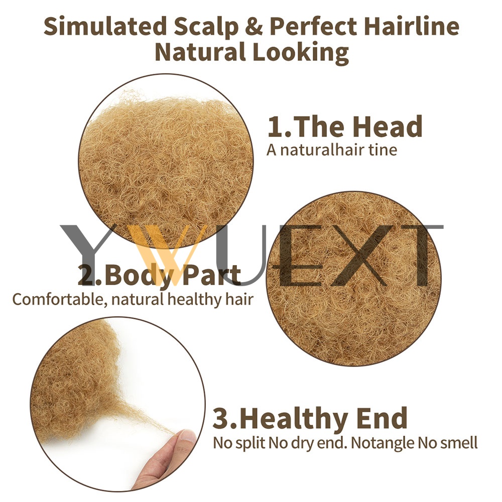 YWUEXT Cola de Caballo Afro Ki - Drawstring Afro Curly Puff Ponytail reseña y precio