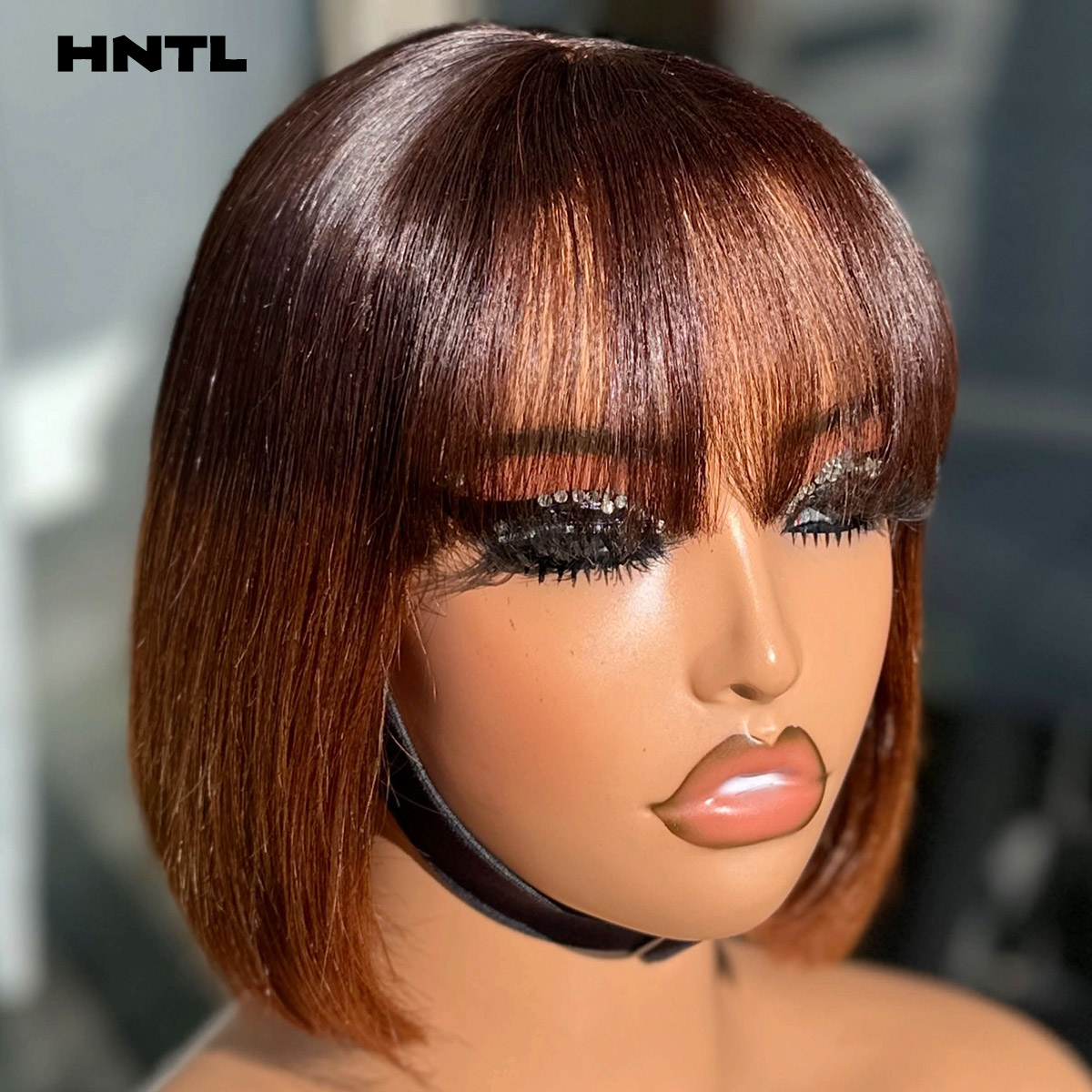 Peluca Bob con flequillo Wear  - Pre Parted 13X4 Lace Front Bob Wig reseña y precio