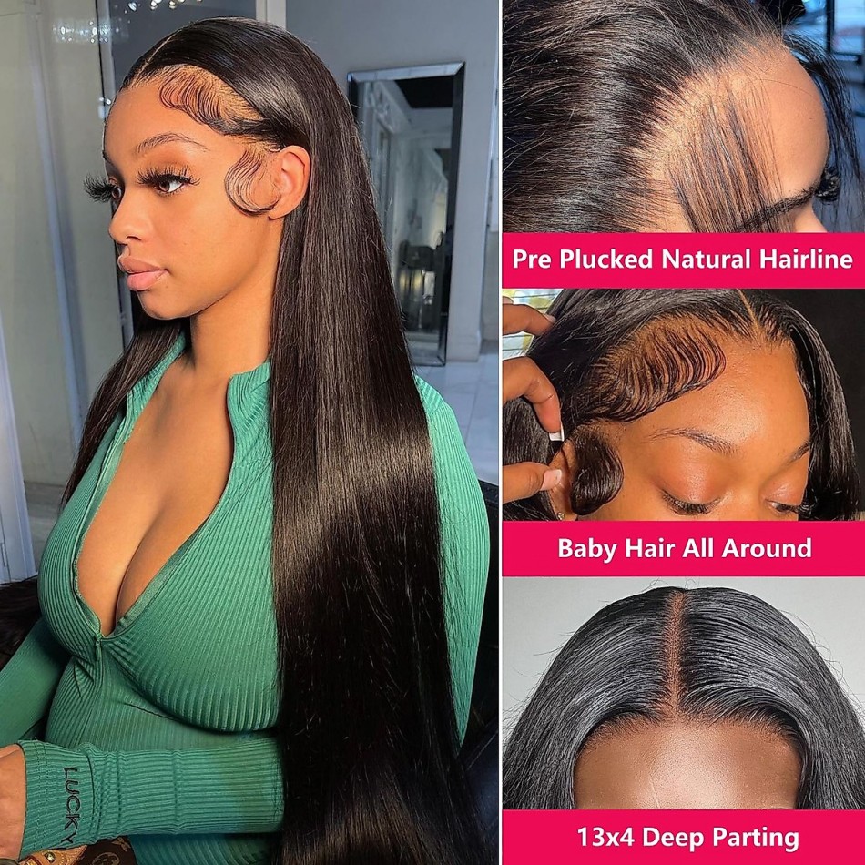 Pelucas de Cabello Humano Liso - Lace Front Wigs reseña y precio