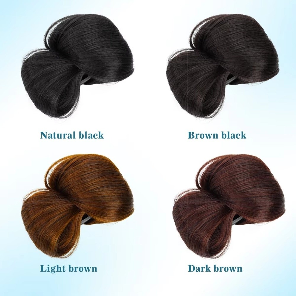 Peluca de moño de pelo natural - Claw Clip Messy Bun Hair Piece reseña y precio