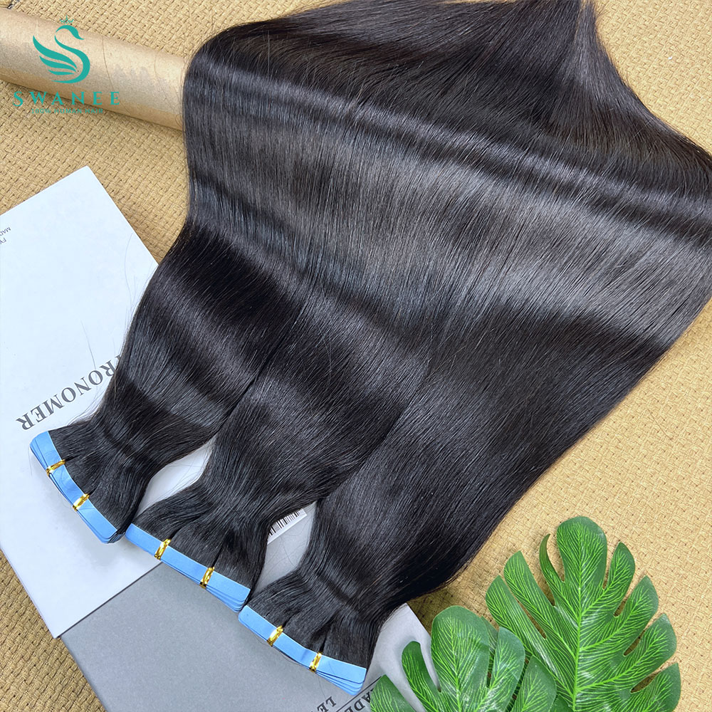Mini cinta recta en extensione - Invisible Tape In Extensions Real Hair reseña y precio