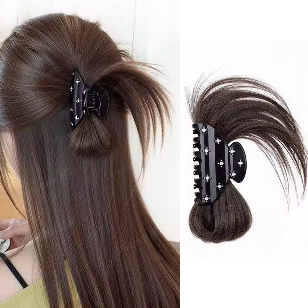 Pinza para el pelo con moño de - Claw Clip Messy Bun Hair Piece reseña y precio