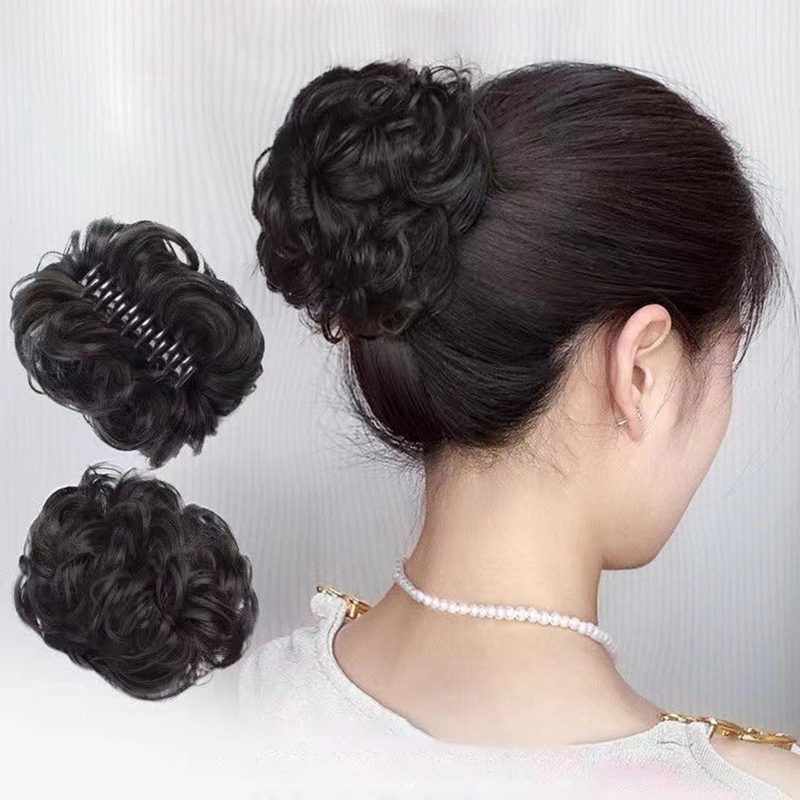 Nuevo Moño Sintético Despeinad - Claw Clip Messy Bun Hair Piece reseña y precio