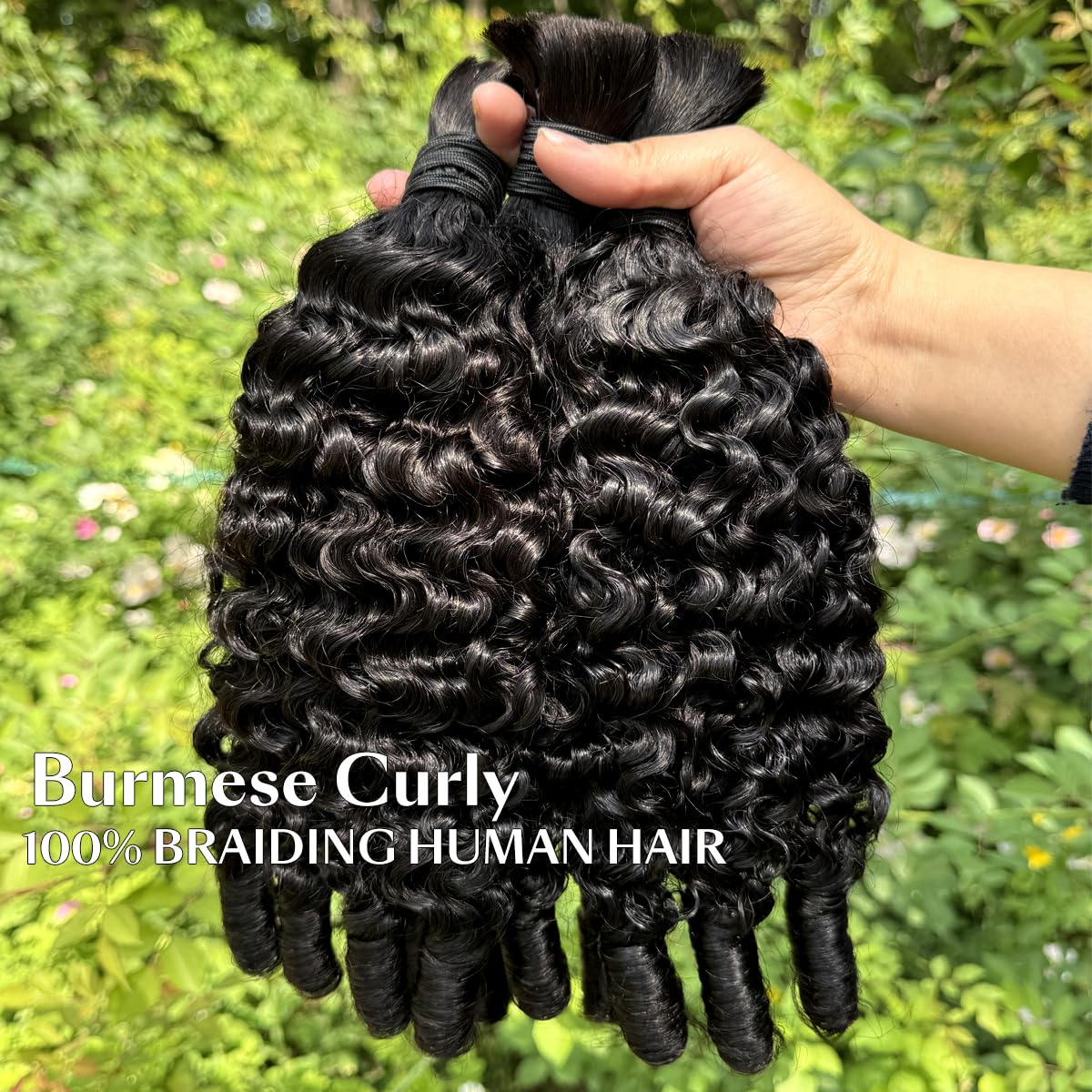 Cabello Humano 15A para Trenza - Water Wave Bulk Human Hair For Braiding reseña y precio