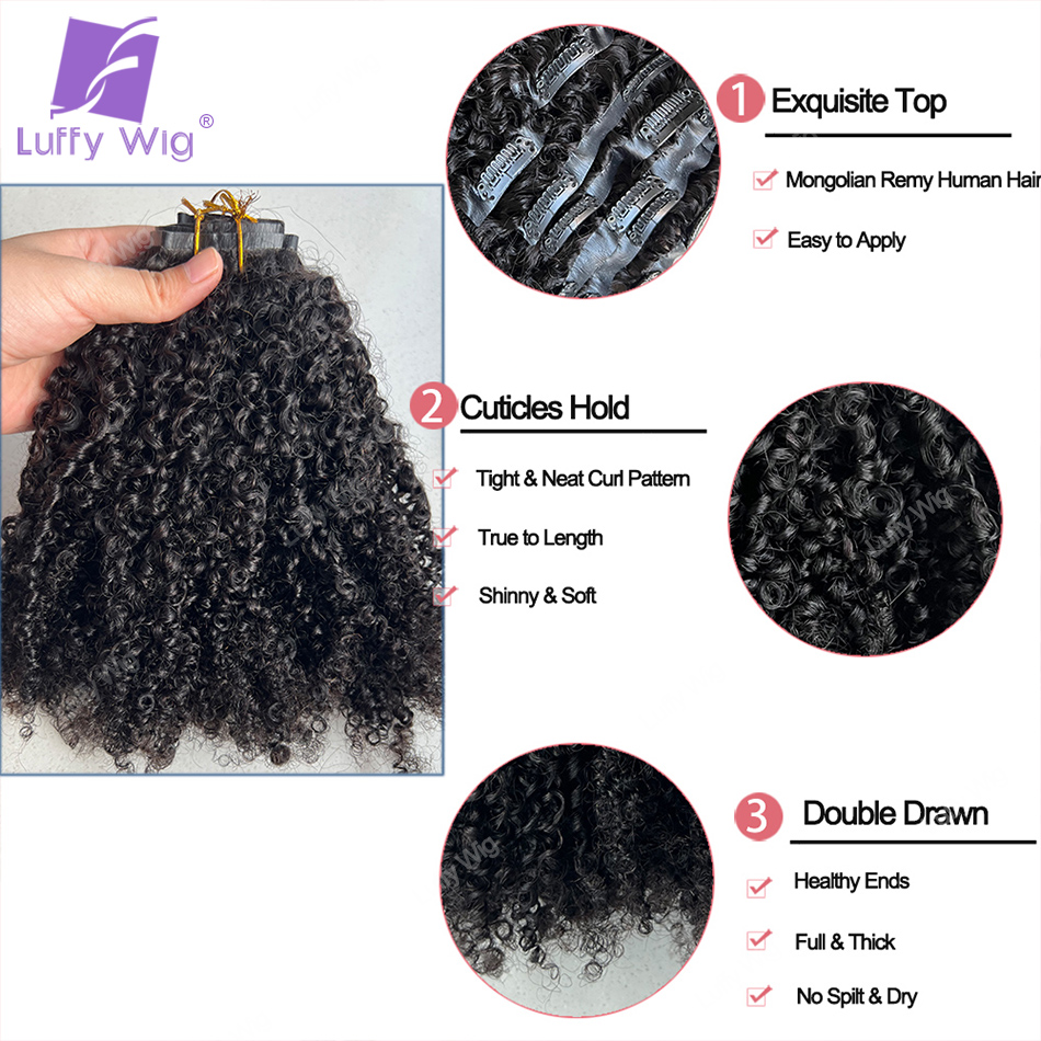 Extensiones de cabello humano  - Seamless Clip In Hair Extensions Human Hair reseña y precio