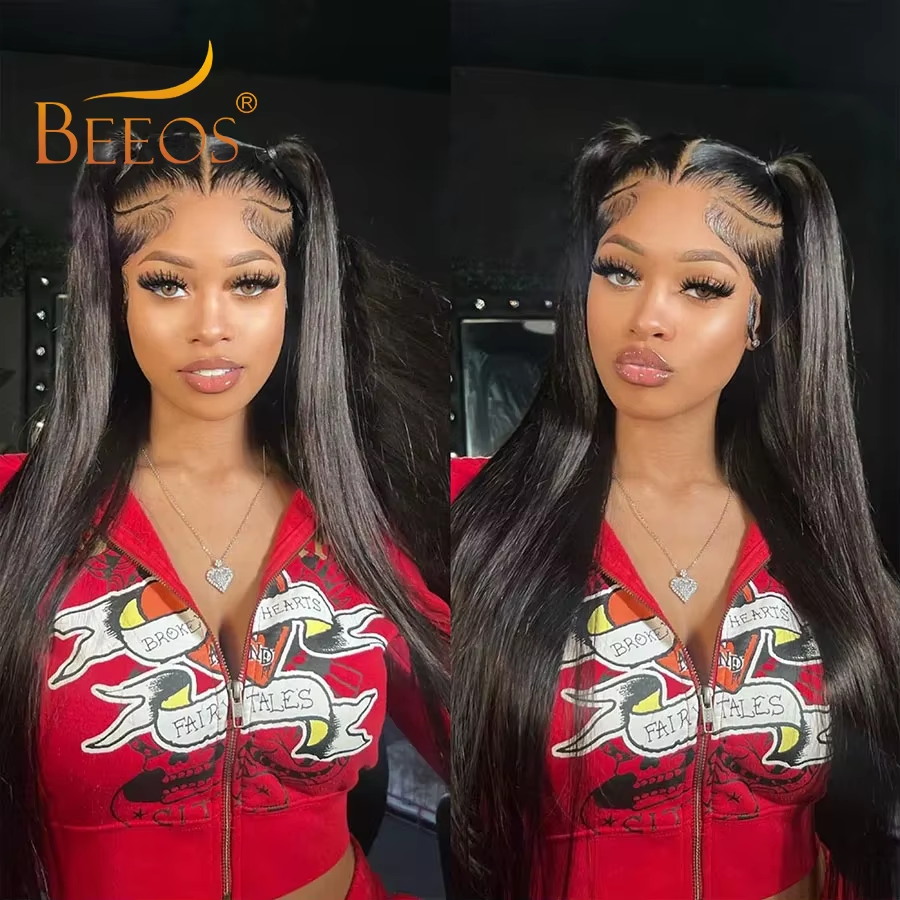 BEEOS Ultra Fitted 13X6 HD, pe - Hd Lace Frontal Wig Human Hair Pre Plucked reseña y precio