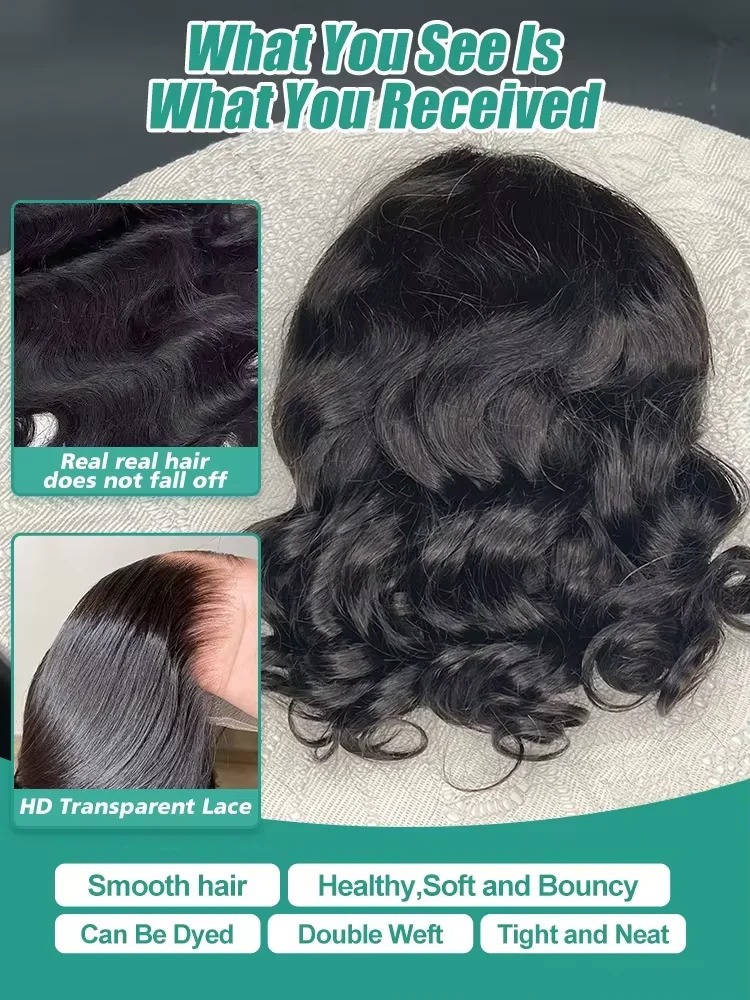 Peluca Bob de Cabello Humano c - Glueless Wear And Go Human Hair Wig reseña y precio