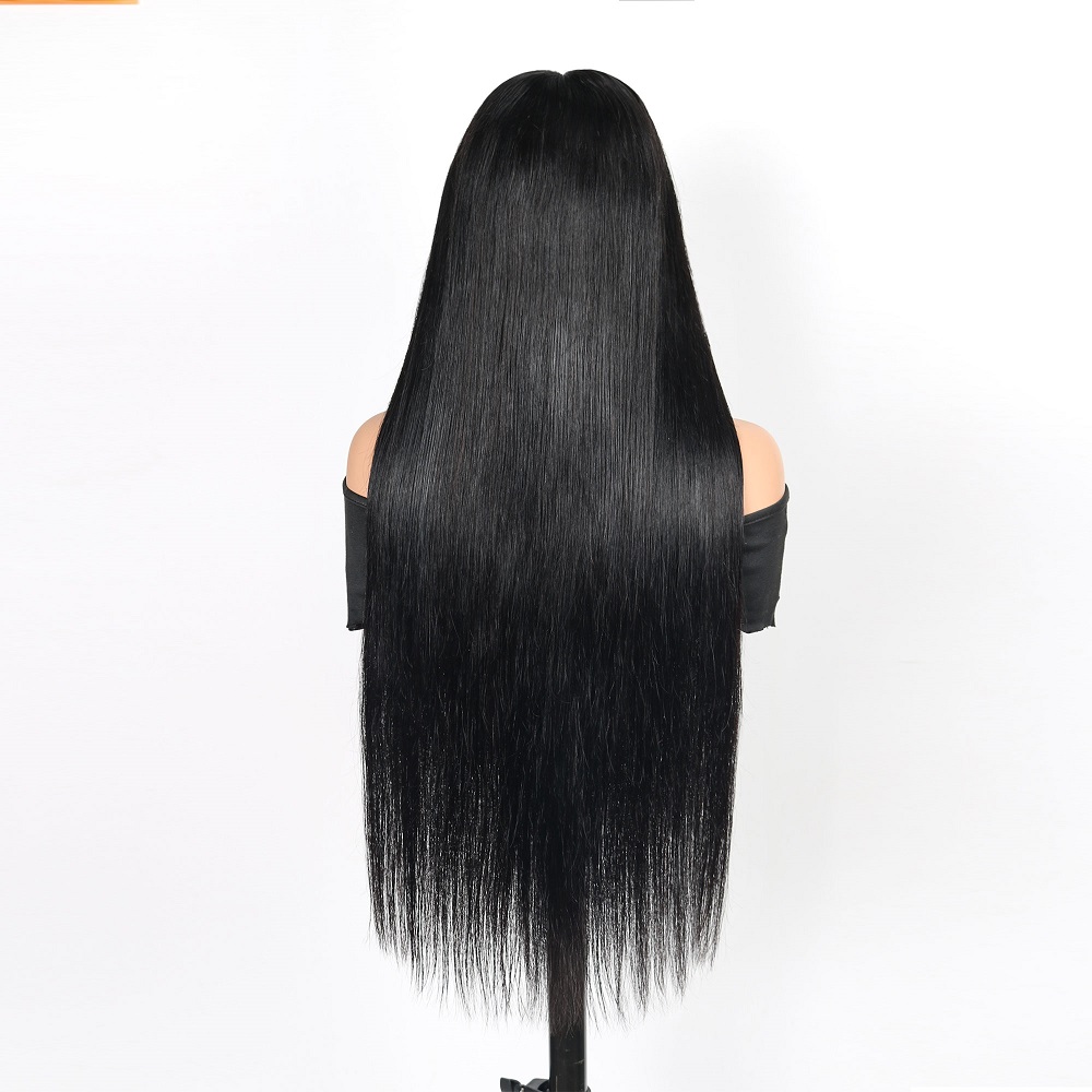 Pelucas de encaje recto 7x5 de - Glueless Wear And Go Human Hair Wig reseña y precio