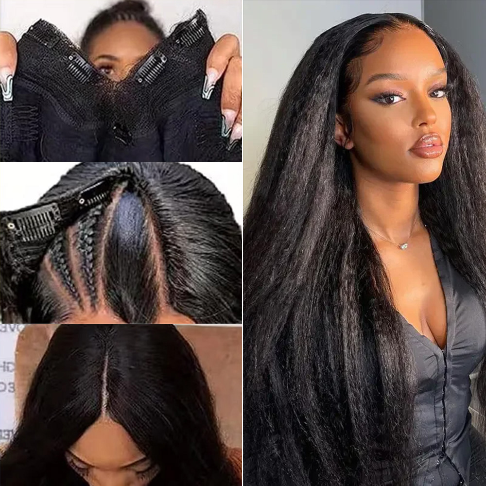 Peluca de Cabello Humano Liso  - Glueless Wear And Go Human Hair Wig reseña y precio