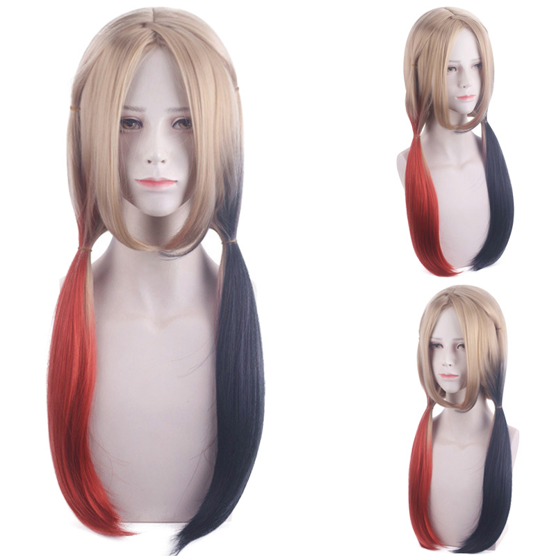 Peluca de cosplay Quinn para m - Synthetic Braided Wigs For Black Women reseña y precio
