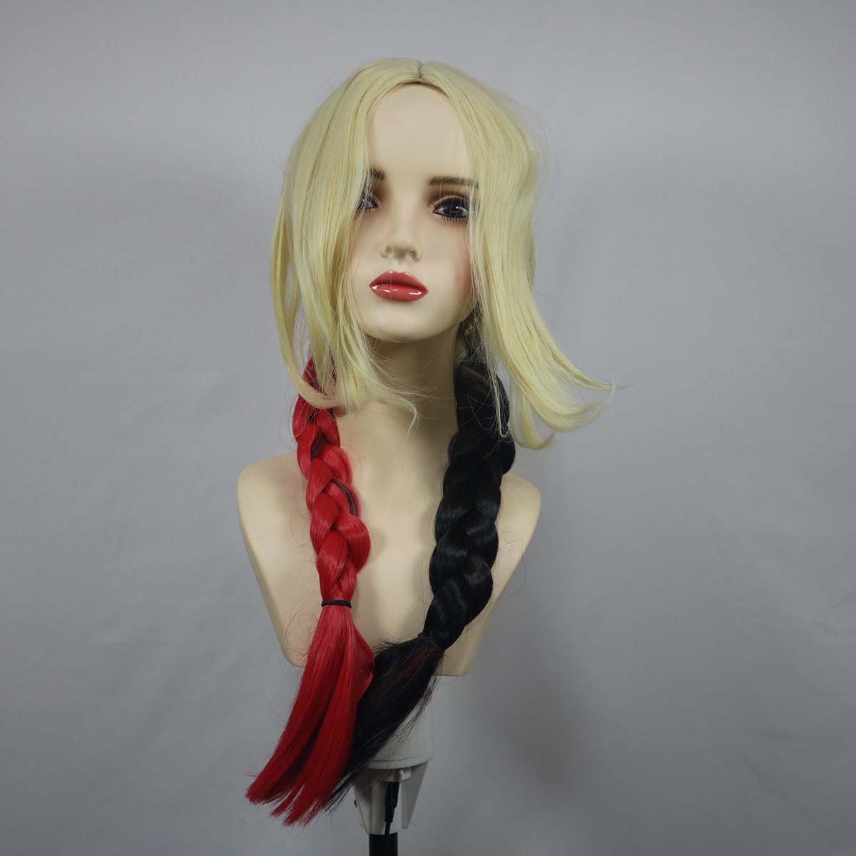 Peluca de cosplay Quinn para m - Synthetic Braided Wigs For Black Women reseña y precio