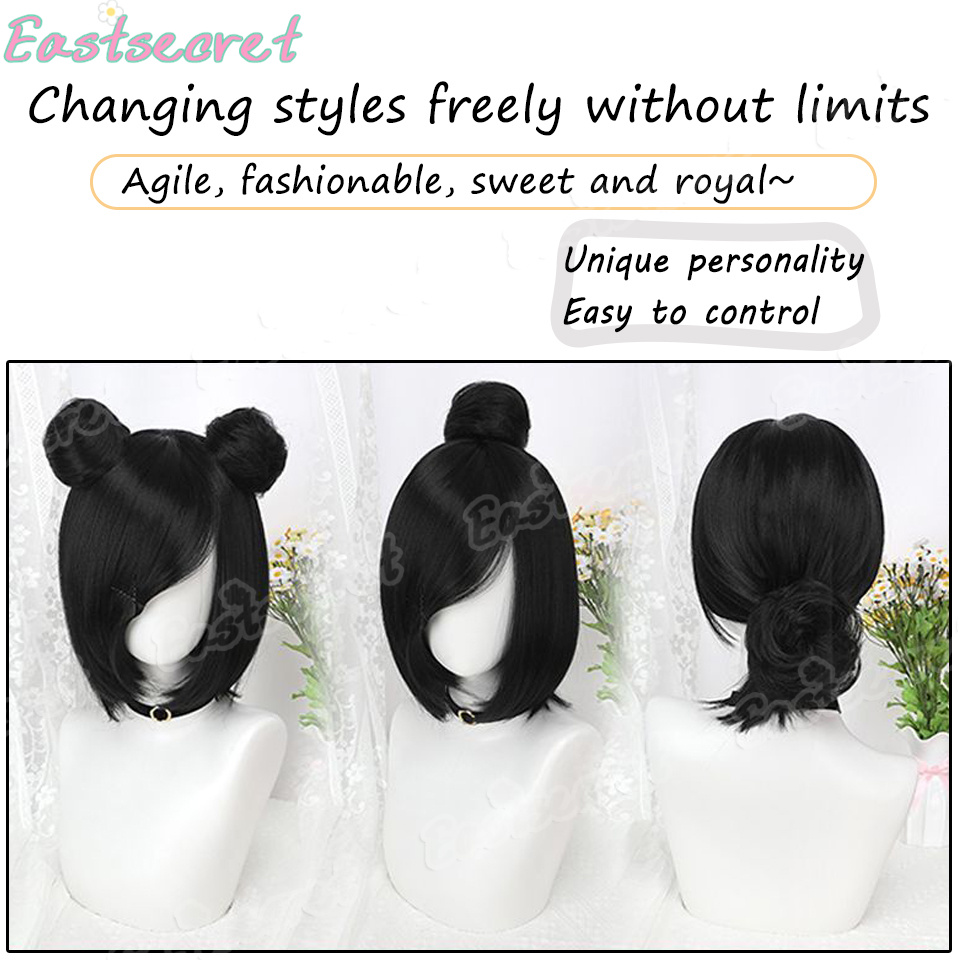 Moños sintéticos rizados para  - Claw Clip Messy Bun Hair Piece reseña y precio