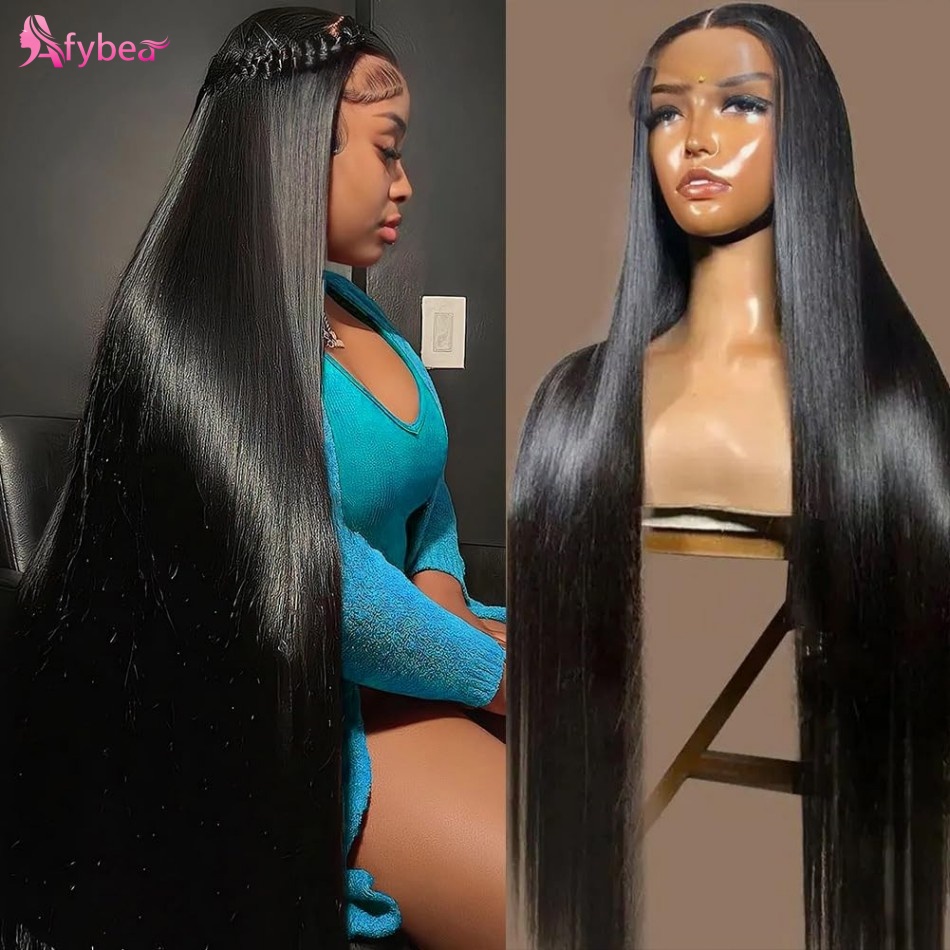 Pelucas de cabello humano liso - Hd Lace Frontal Wig Human Hair Pre Plucked reseña y precio