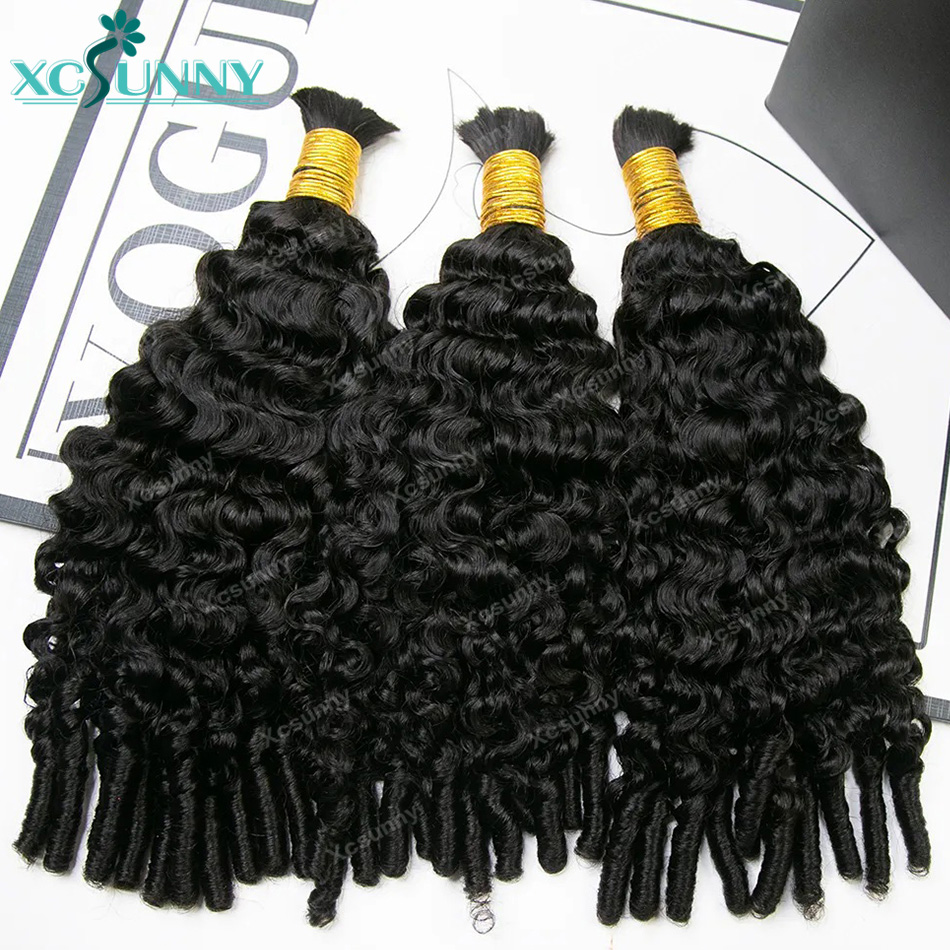 Extensiones de Cabello Humano  - Water Wave Bulk Human Hair For Braiding reseña y precio
