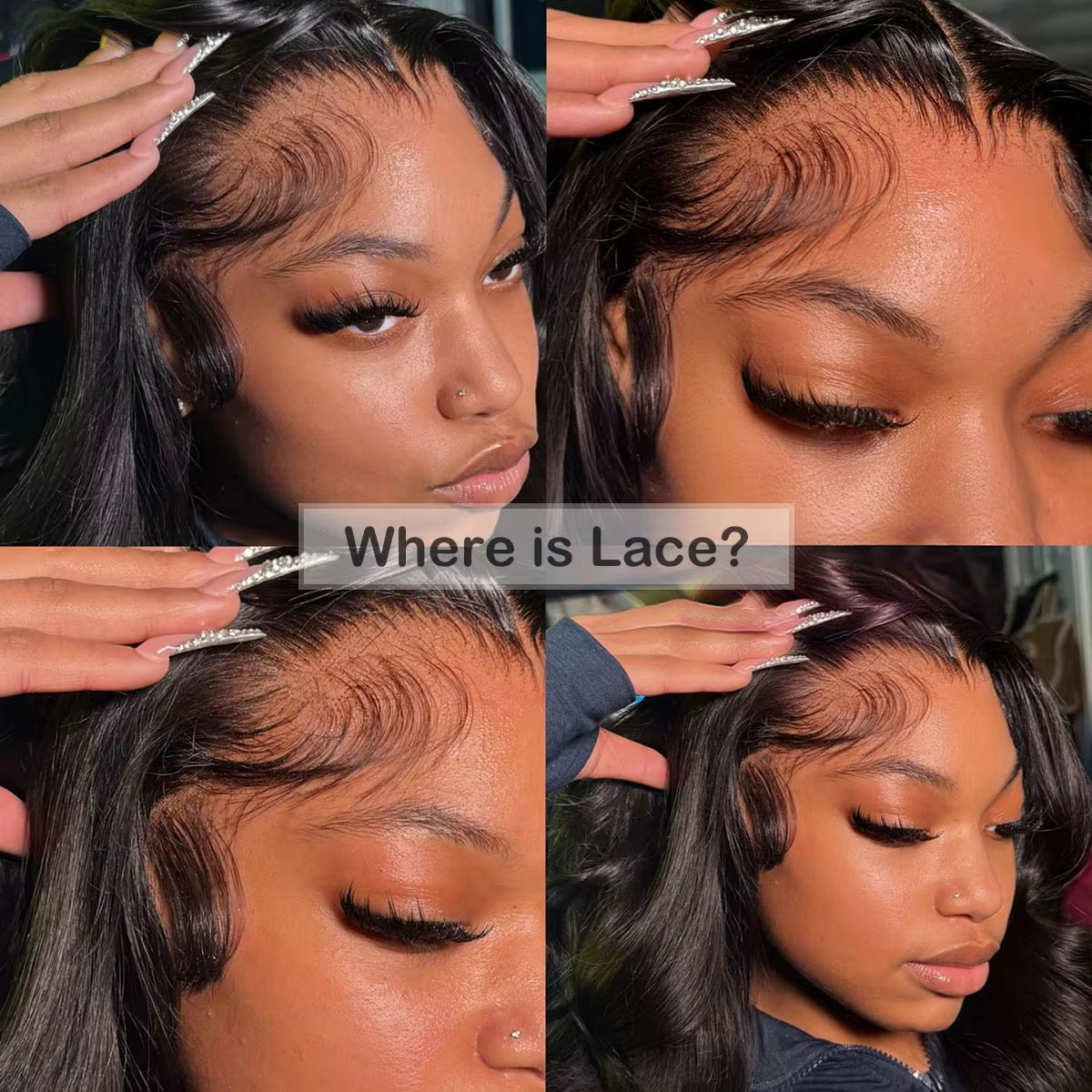 Peluca Bob de Cabello Humano L - Pre Parted 13X4 Lace Front Bob Wig reseña y precio