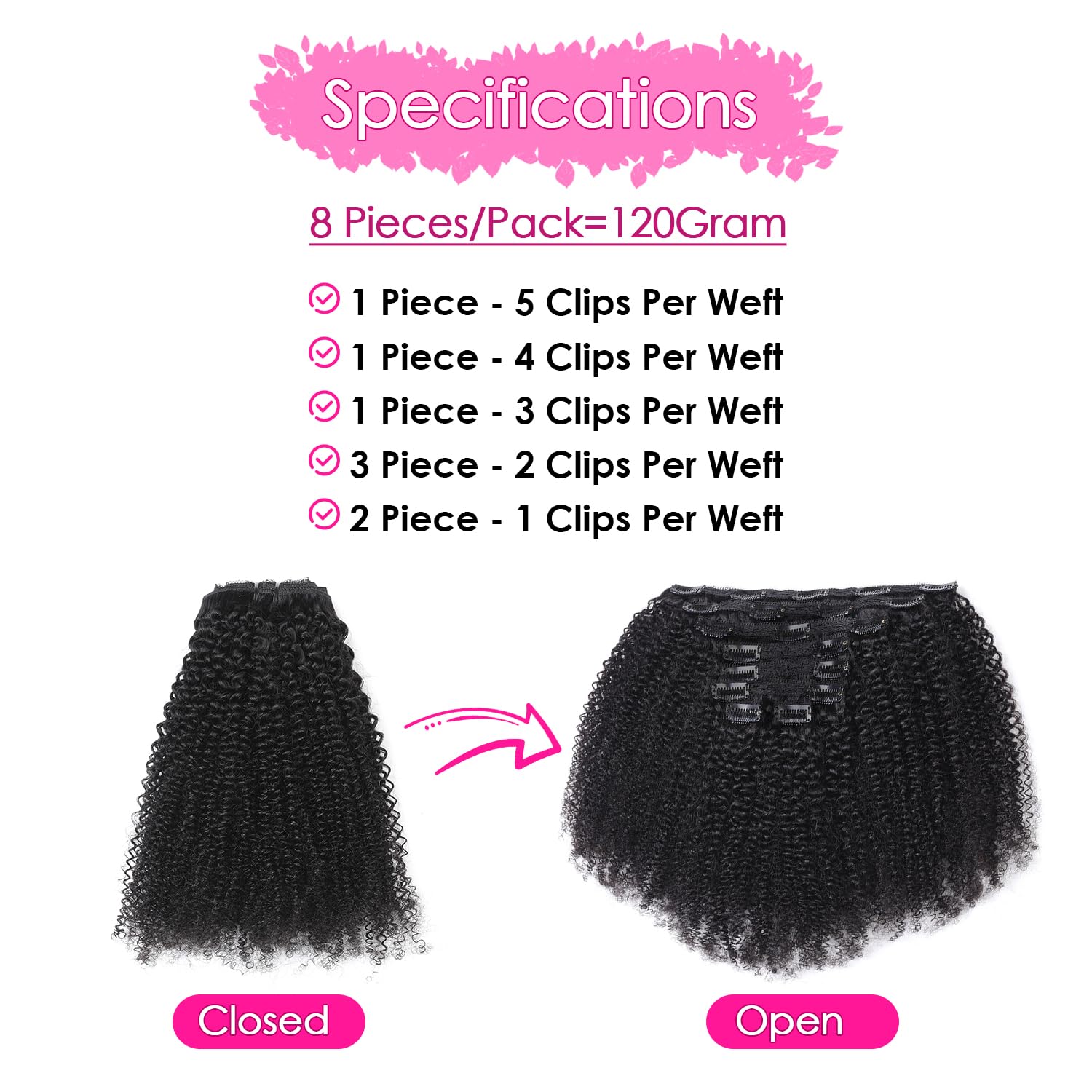 Extensiones de cabello humano  - Seamless Clip In Hair Extensions Human Hair reseña y precio