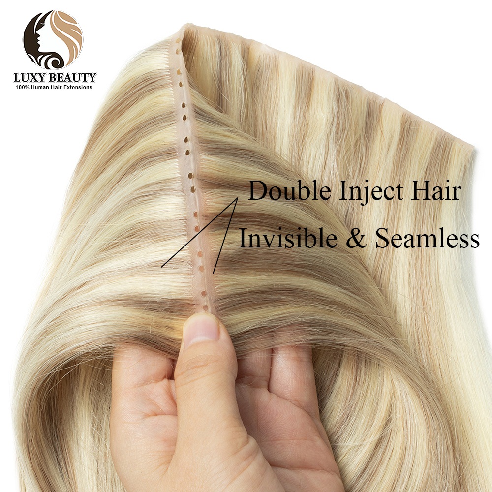 Extensiones de cabello humano  - Invisible Tape In Extensions Real Hair reseña y precio
