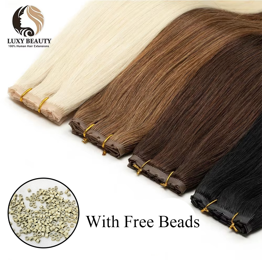 Extensiones de cabello humano  - Invisible Tape In Extensions Real Hair reseña y precio