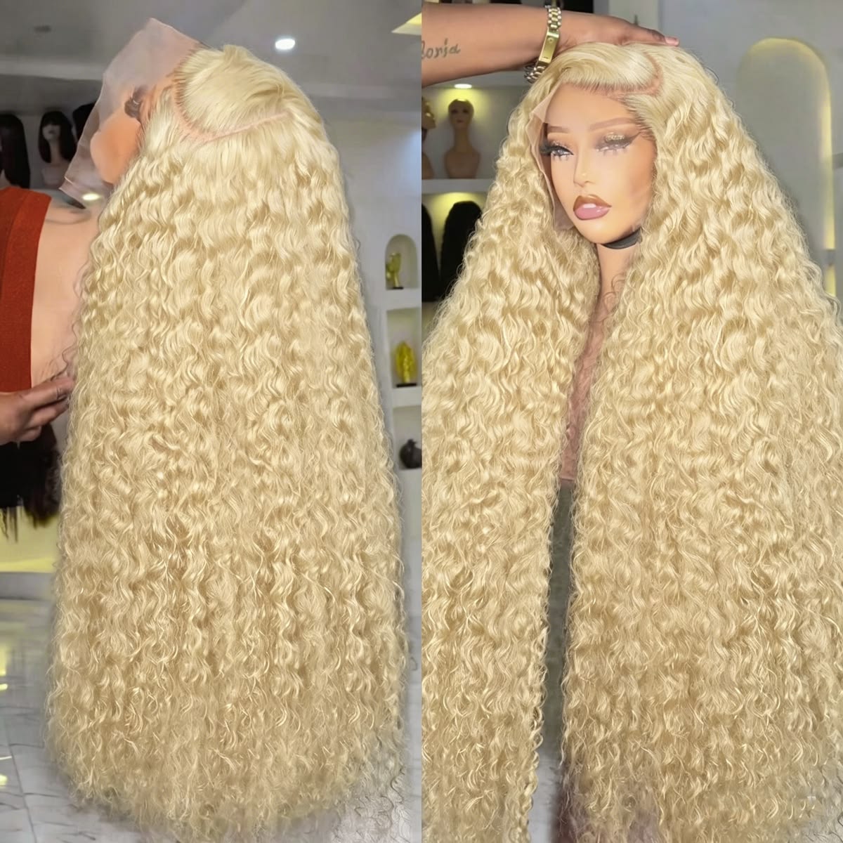 Peluca Frontal de Onda Profund - Lace Front Wigs reseña y precio