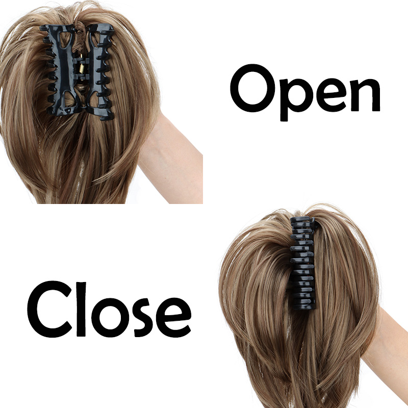 WIGSIN, moño sintético desorde - Claw Clip Messy Bun Hair Piece reseña y precio