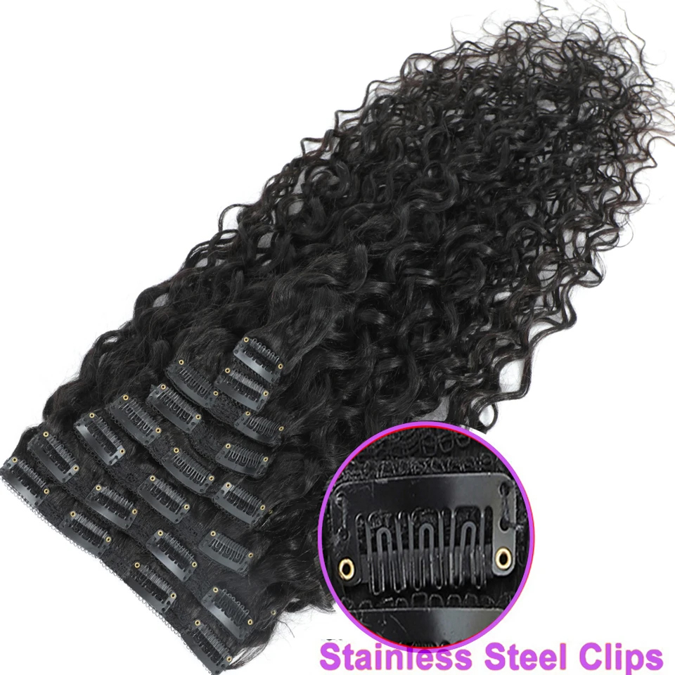 Extensiones de Cabello con Cli - Seamless Clip In Hair Extensions Human Hair reseña y precio
