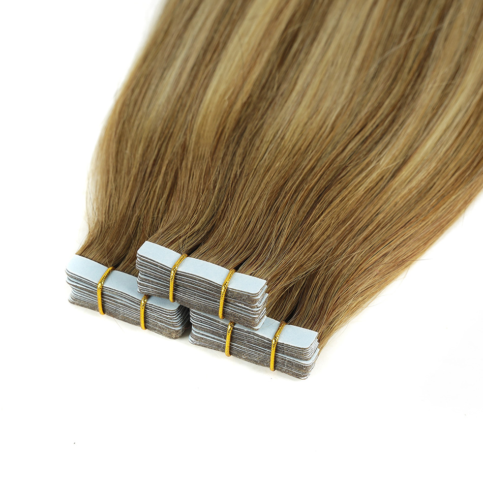 Extensiones de cabello con cin - Invisible Tape In Extensions Real Hair reseña y precio
