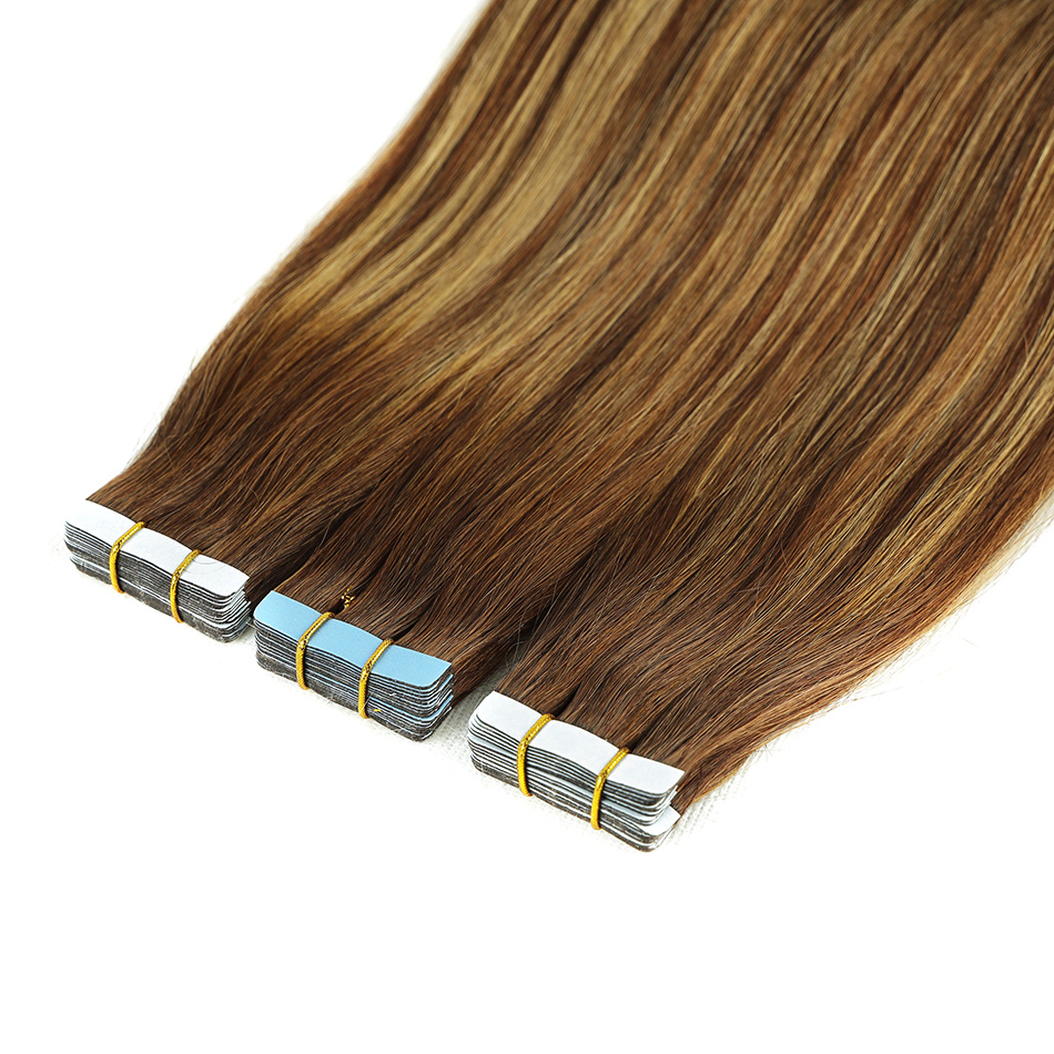 Extensiones de cabello con cin - Invisible Tape In Extensions Real Hair reseña y precio