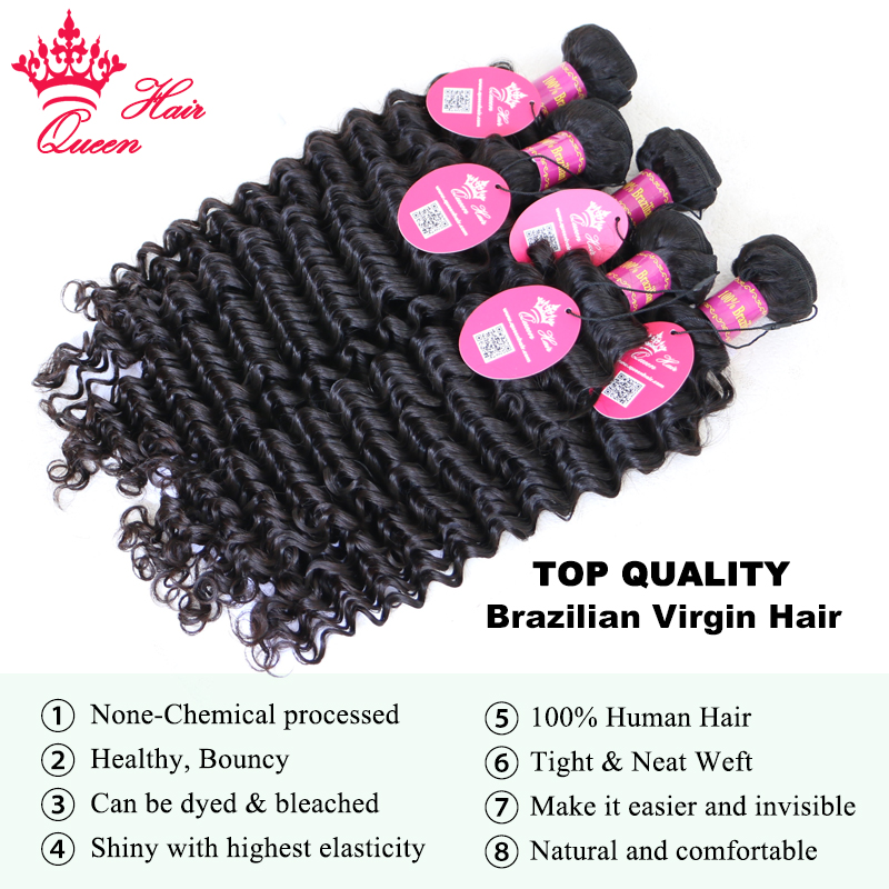 Top Quality Hair Bundles With  - Deep Wave 3 Bundles With Closure reseña y precio