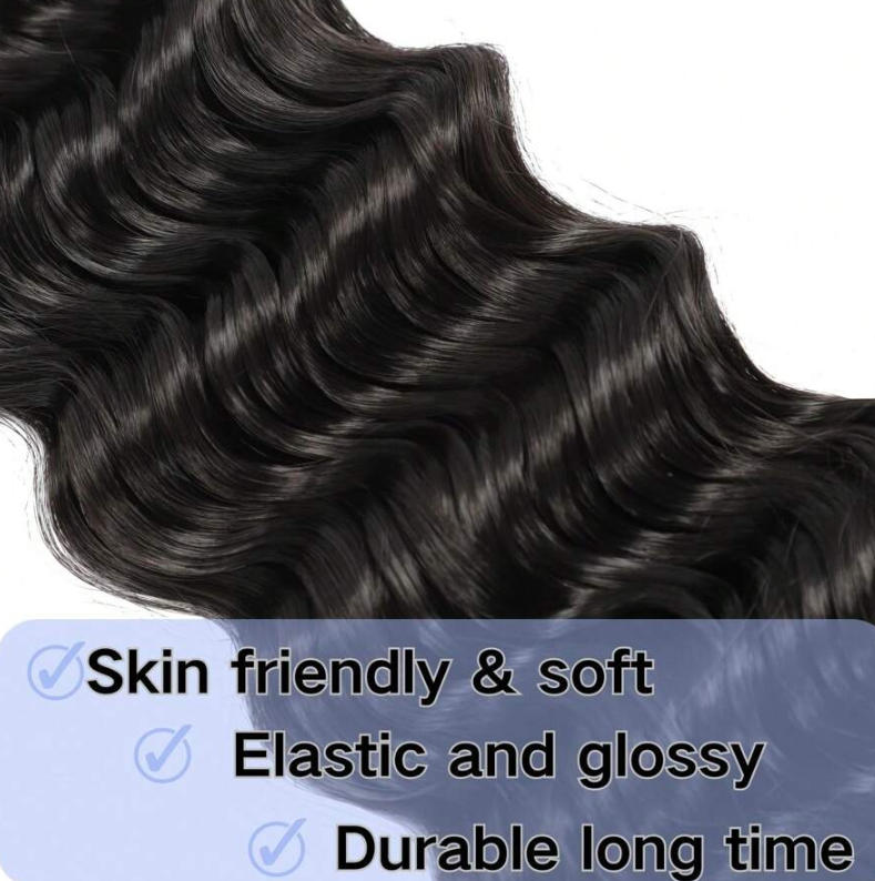 Cabello Humano para Trenzas si - Water Wave Bulk Human Hair For Braiding reseña y precio
