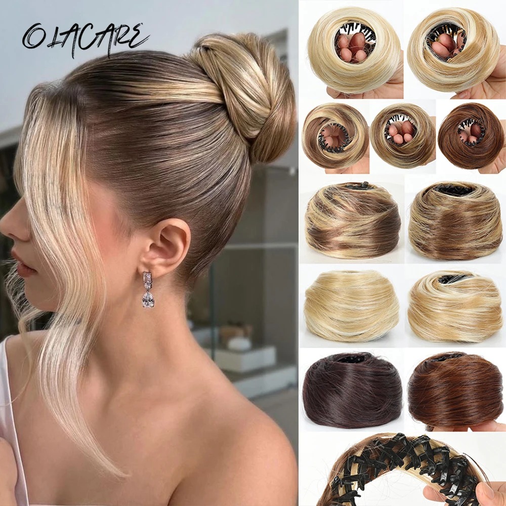 Pinza de pelo sintética mini p - Claw Clip Messy Bun Hair Piece reseña y precio