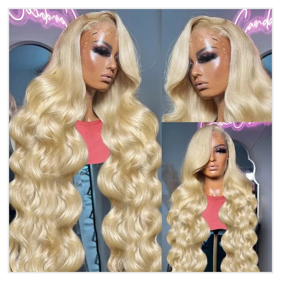 Peluca de cabello humano con e - 613 Blonde Body Wave Lace Front Wig reseña y precio