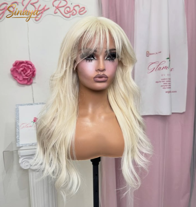 Peluca de encaje frontal 13x4  - 613 Blonde Body Wave Lace Front Wig reseña y precio