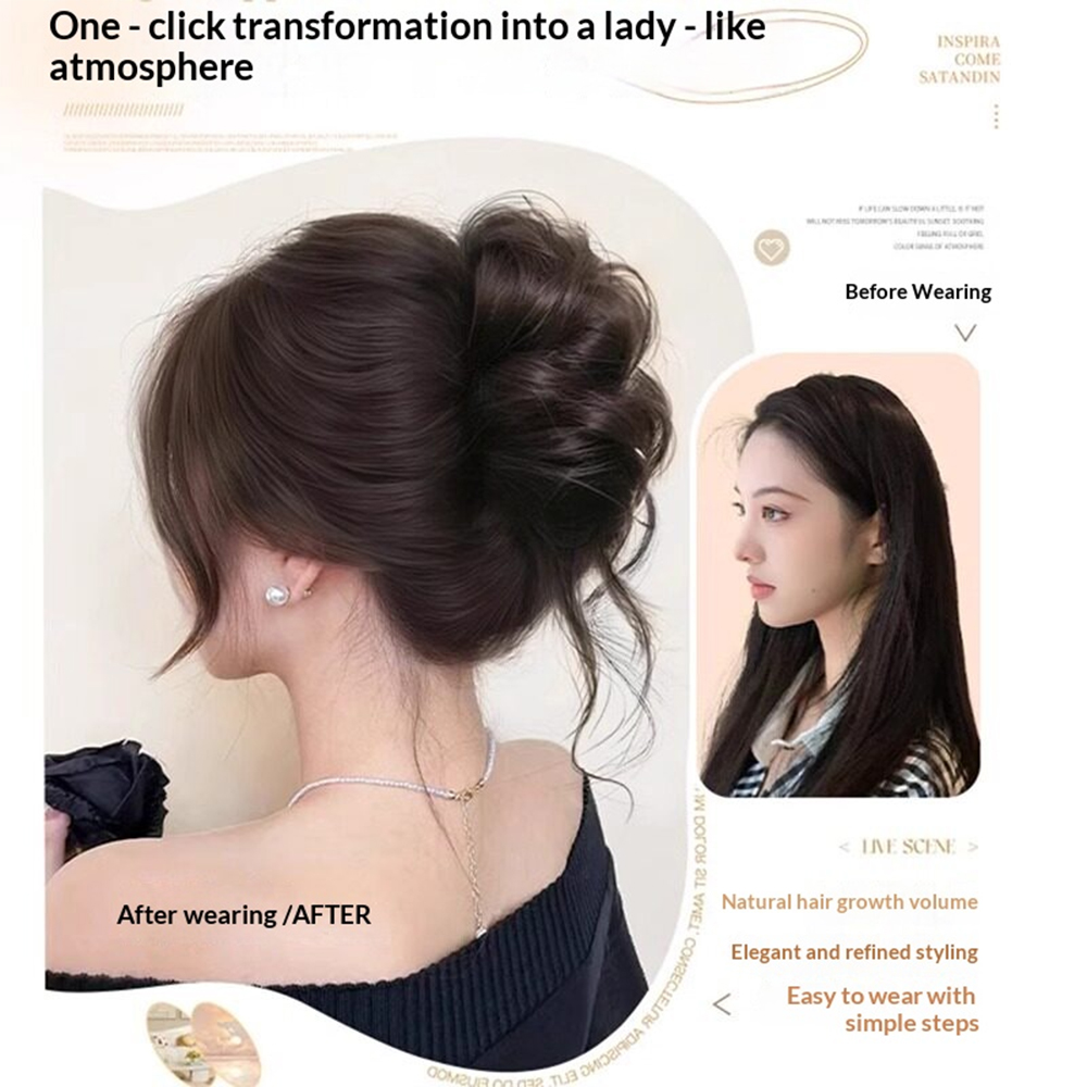 1 Pieza de Extensión de Moño E - Claw Clip Messy Bun Hair Piece reseña y precio