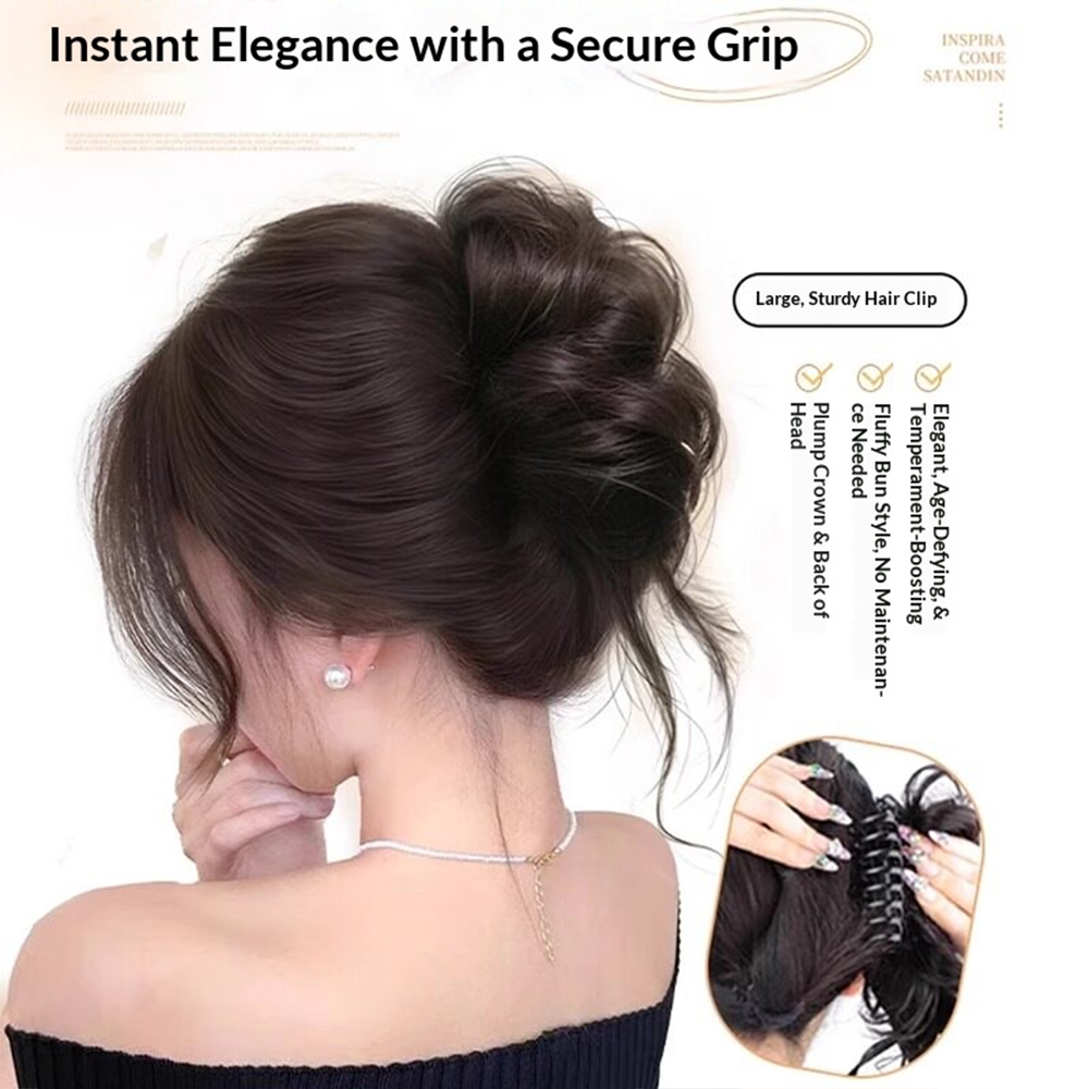 1 Pieza de Extensión de Moño E - Claw Clip Messy Bun Hair Piece reseña y precio